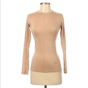 Alexander Wang Large Long Sleeve Beige Shirt